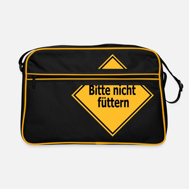 bitte_nicht_fuetterneins Retro Tasche