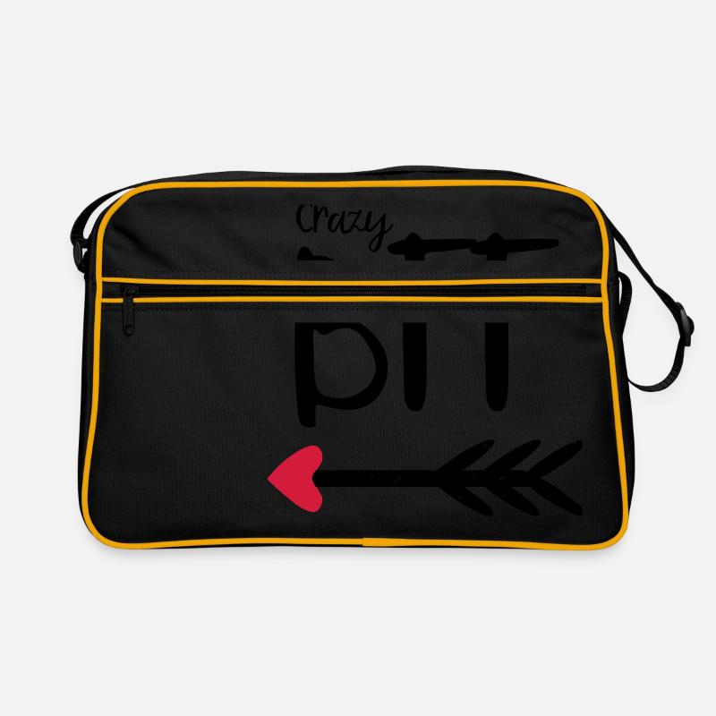 BFF Crazy Arrow Red Heart Partenaire Partenaire T.1 Sac Retro