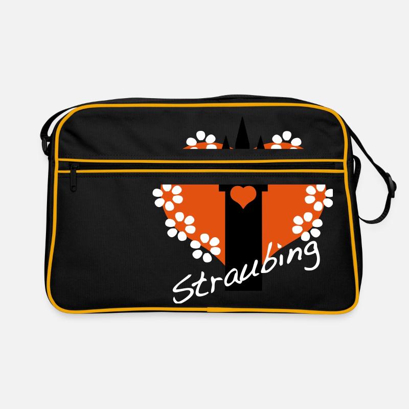 i love straubing Retro Tasche