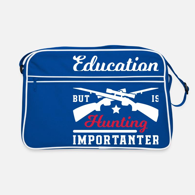 La chasse est importanter Sac Retro
