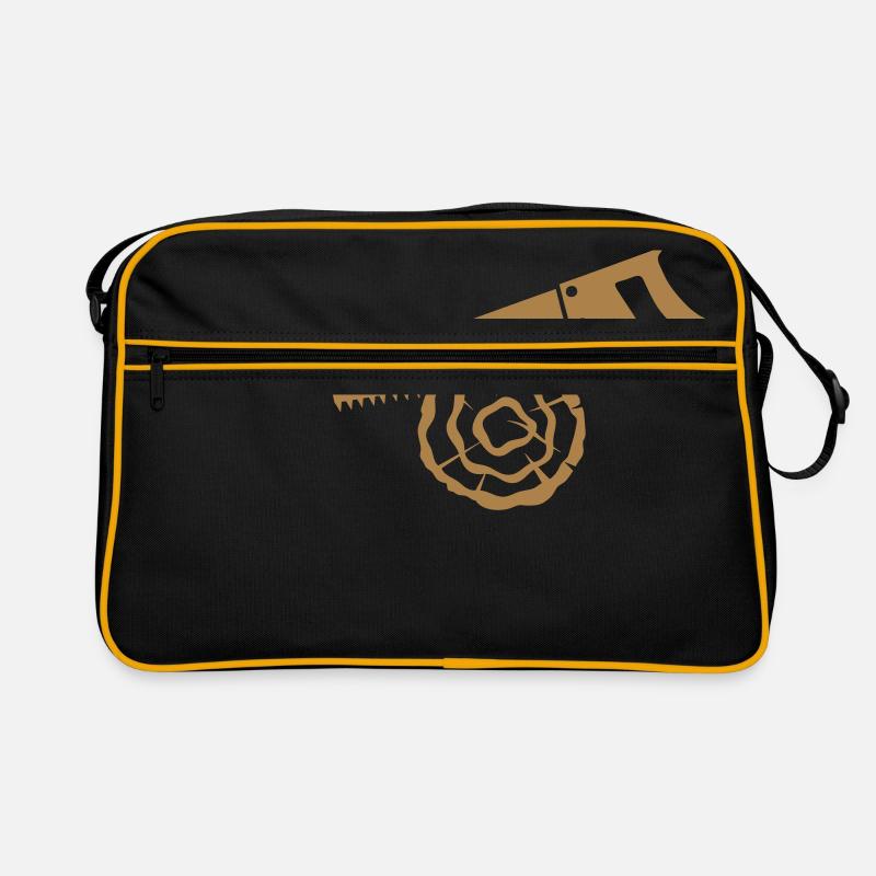 scie bois buche branche Sac Retro