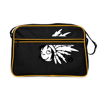 Indian Chief - Indian - Retro Bag - black/gold - Front