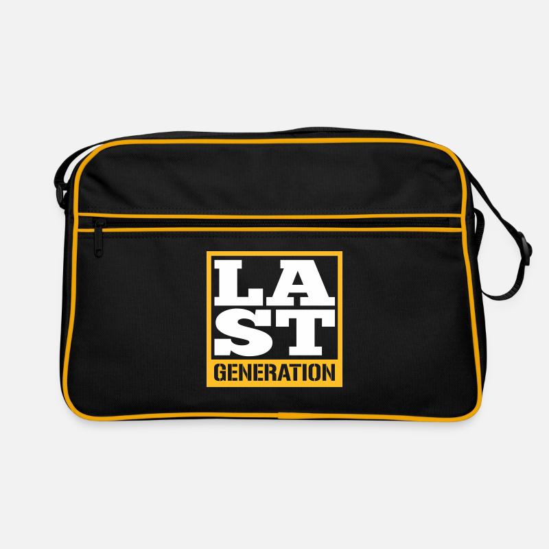 Letzte Generation | Farben änderbar Retro Tasche