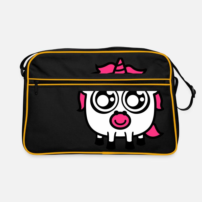 Glupschi Einhorn Retro Tasche