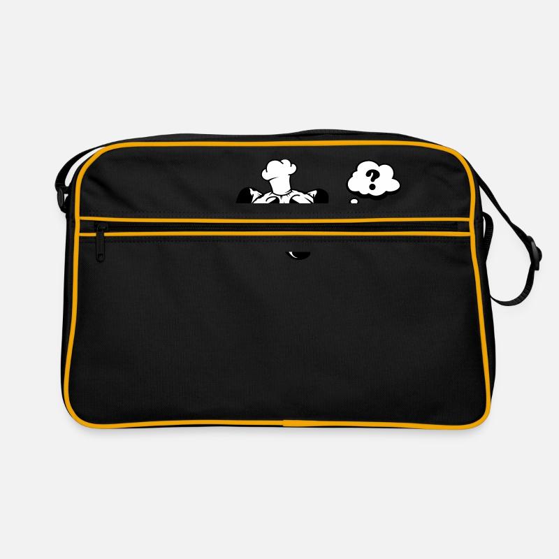 Comic Sprechblase Fragezeichen Retro Tasche
