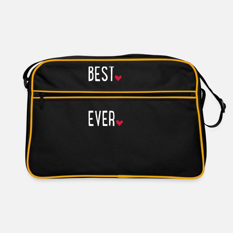 Best Physiotherapist ever - Retro Tasche - Schwarz/Gold