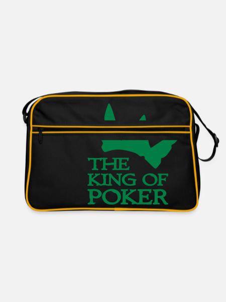 poker - Retro Tasche - Schwarz/Gold