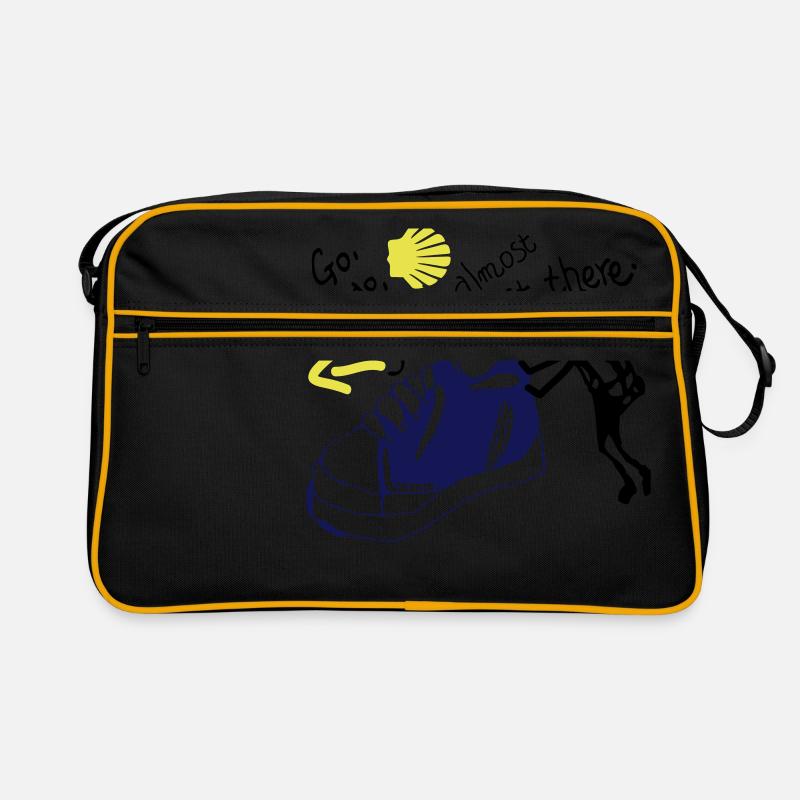 Go Go Go On y est presque - Sac Retro - noir/or