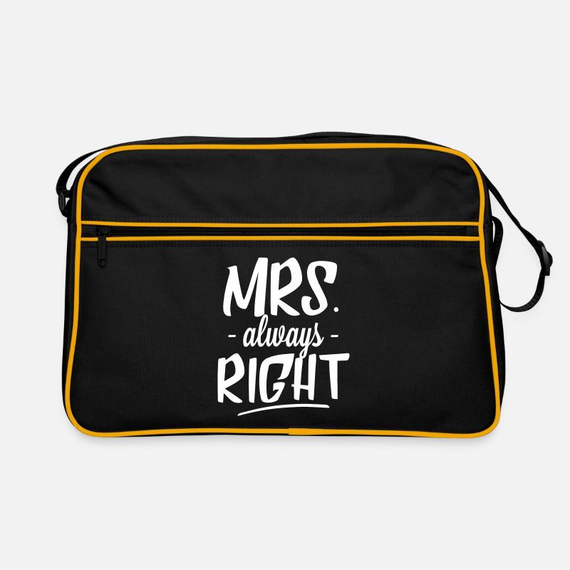 Mrs. Always Right Retro Tasche