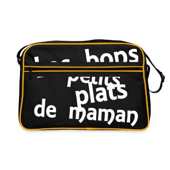 les bons petits plats de maman - Retro Bag - black/gold - Front