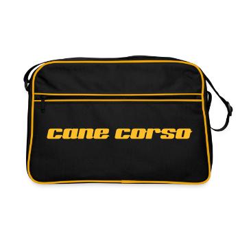 Cane Corso - Sac Retro - noir/or - Devant