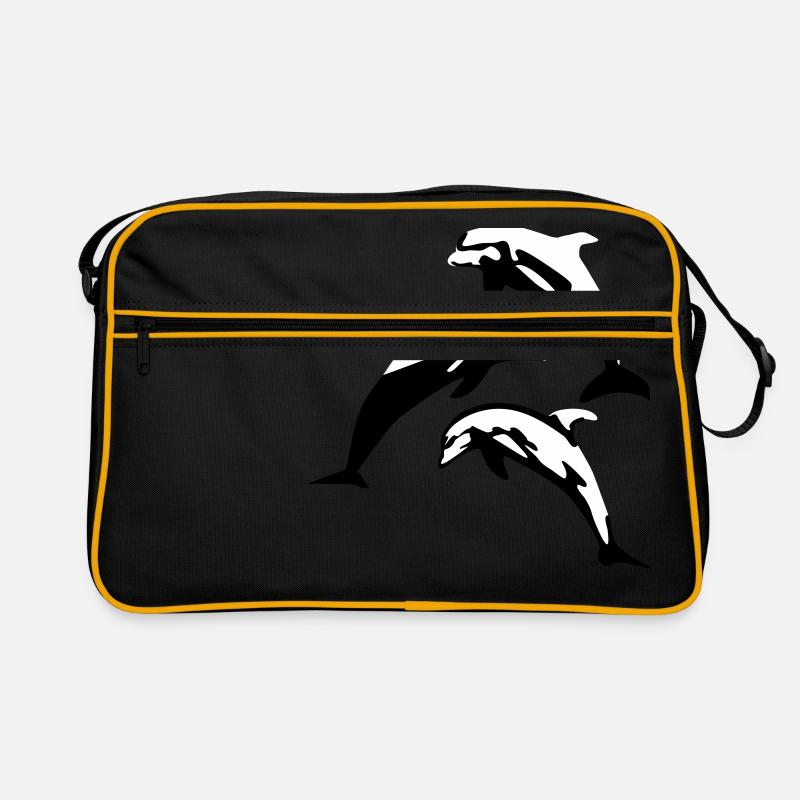 Dolphins - dauphins Sac Retro