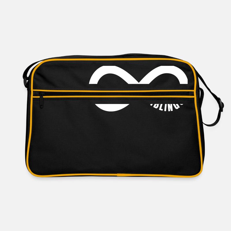 Siblings Unendlichkeit Retro Tasche