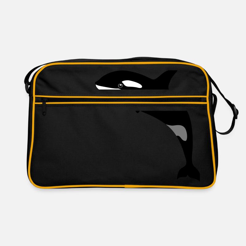 jumping Orca Retro Tasche