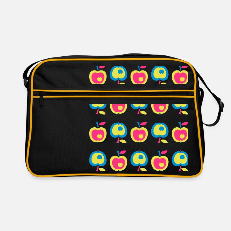 Retro Apfel Retro Tasche