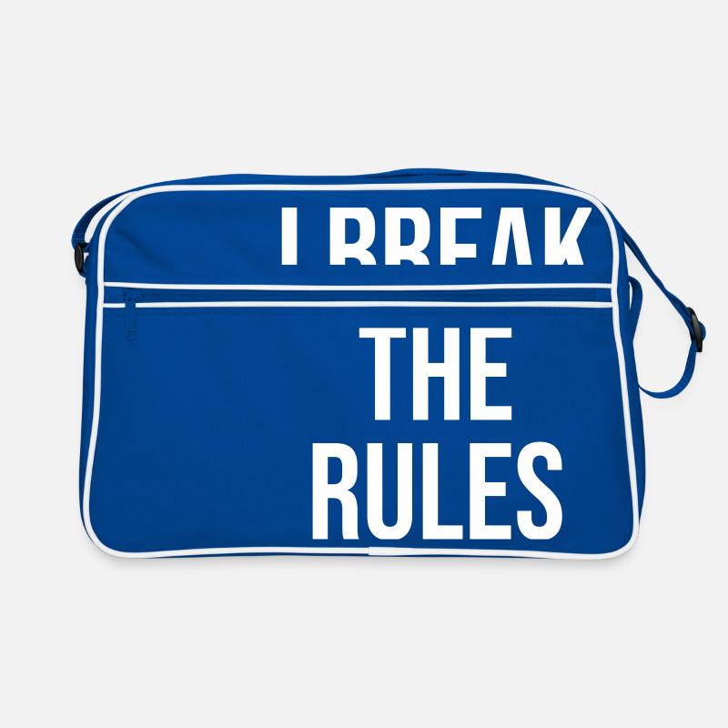 I break the rules Sac Retro