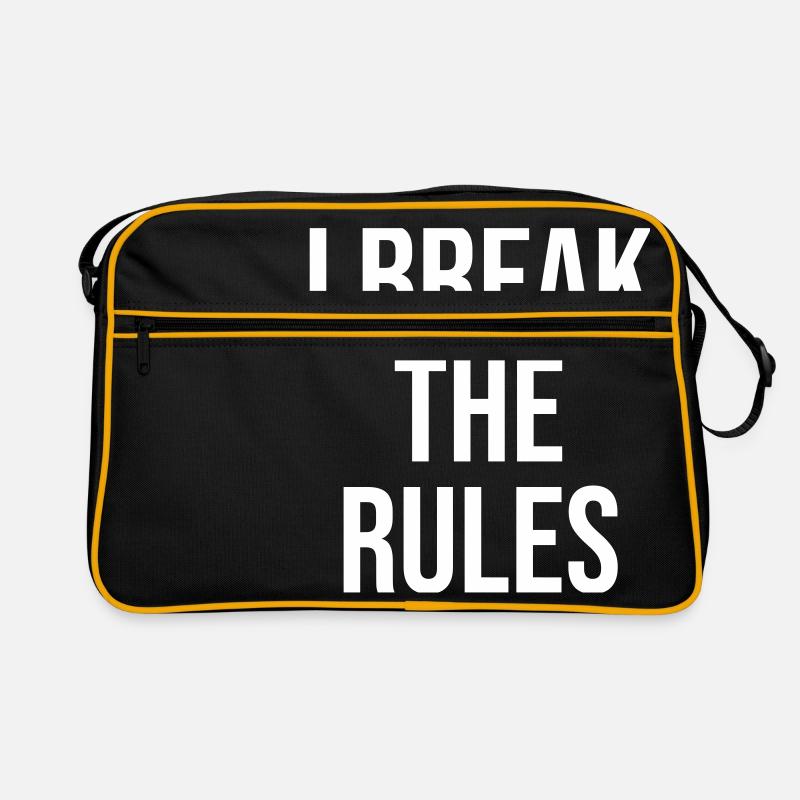 I break the rules Sac Retro
