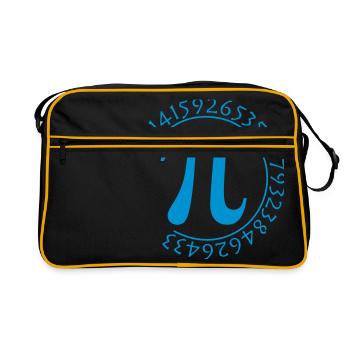 Pi le nombre infini - Sac Retro - noir/or - Devant