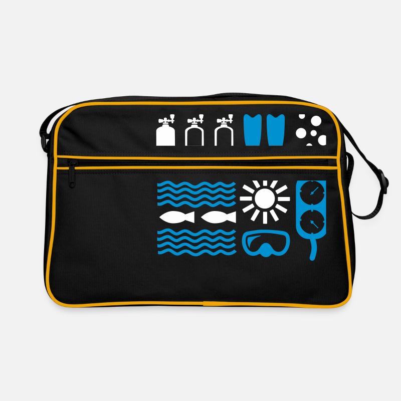 tauchen Retro Tasche