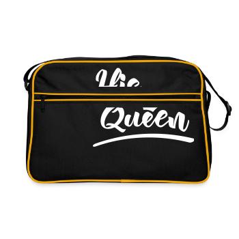 Chemise partenaire His Queen - Sac Retro - noir/or - Devant