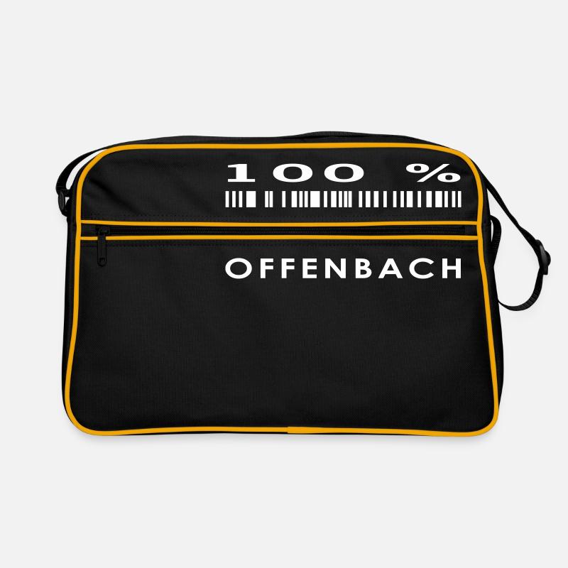 Offenbach - Retro Bag - black/gold