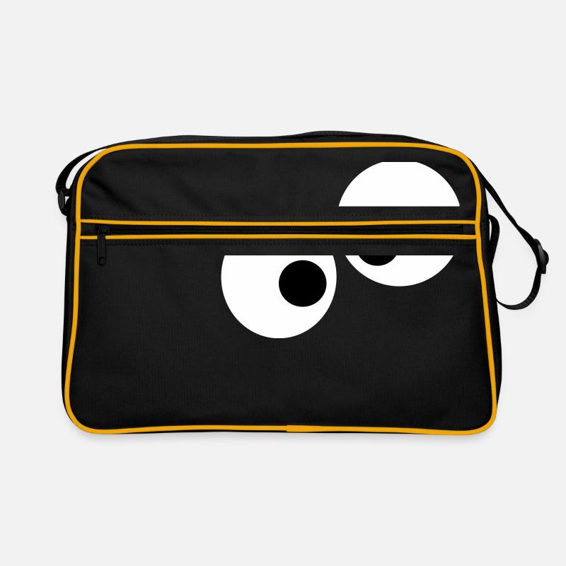 Augen Retro Tasche
