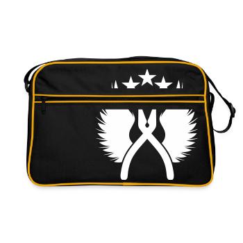 DEFUSE KIT - Sac Retro - noir/or - Devant