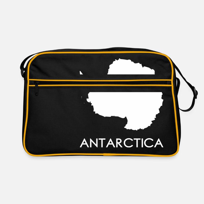 antarctica - Retro Bag - black/gold