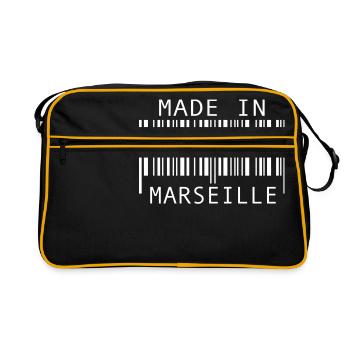 Made in Marseille - Sac Retro - noir/or - Devant