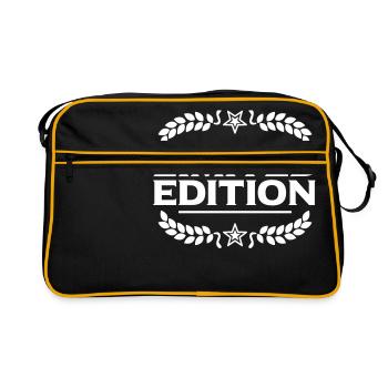 Limited Edition - Retro Bag - black/gold - Front
