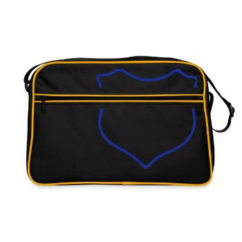 Coat of arms - Retro Bag - black/gold - Front