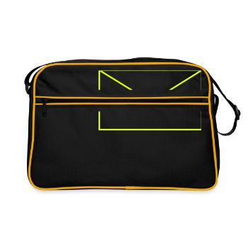 Letter envelope vector - Retro Bag - black/gold - Front