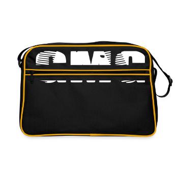 gangsta mafia groove - Sac Retro - noir/or - Devant