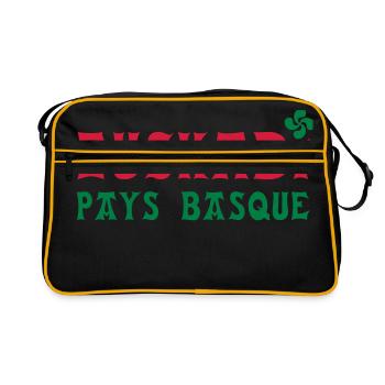 Pays Basque - Sac Retro - noir/or - Devant