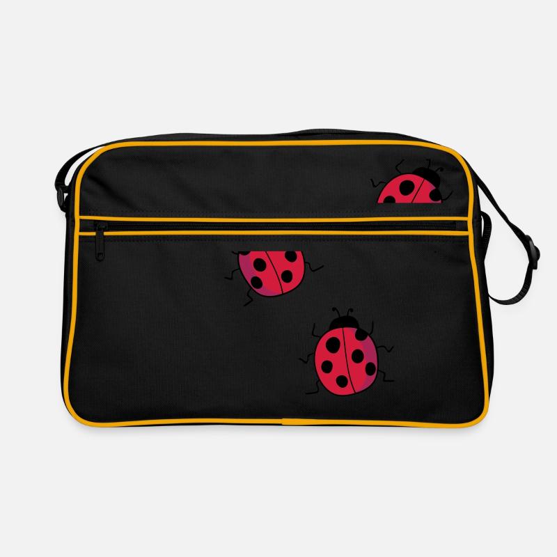 Marienkäfer Retro Tasche