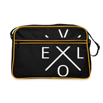 Velo - Sac Retro - noir/or - Devant