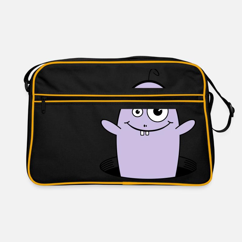 WILLY der freundliche Wurm 1 Retro Tasche