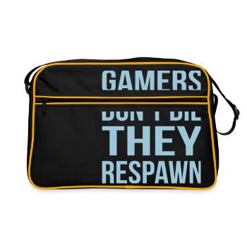 Les joueurs ne font pas la réapparition - Sac Retro - noir/or - Devant