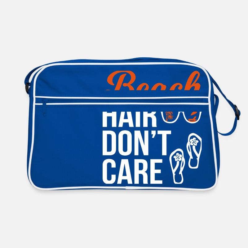 Les cheveux de plage ne se soucient pas Sac Retro