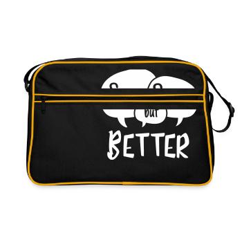 Same Same but Better - Retro Bag - black/gold - Front