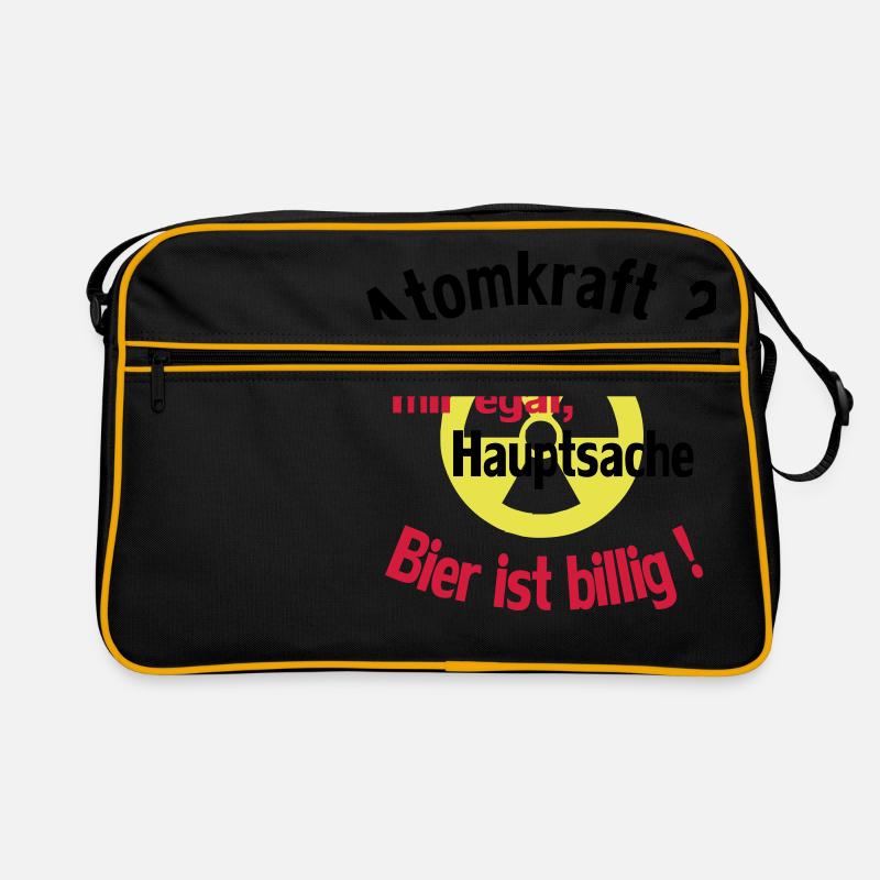 Trinkspruch Retro Tasche