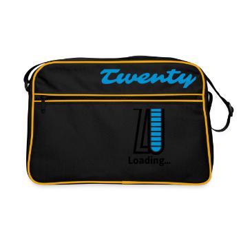 Twenty Loading ... - Retro Bag - black/gold - Front