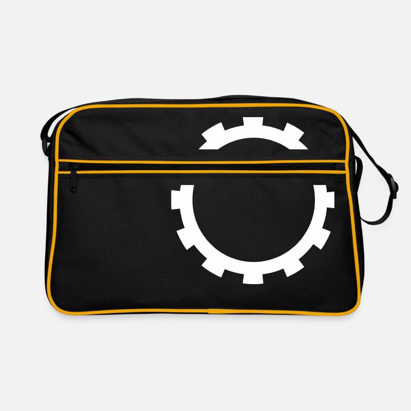 Zahnrad Retro Tasche