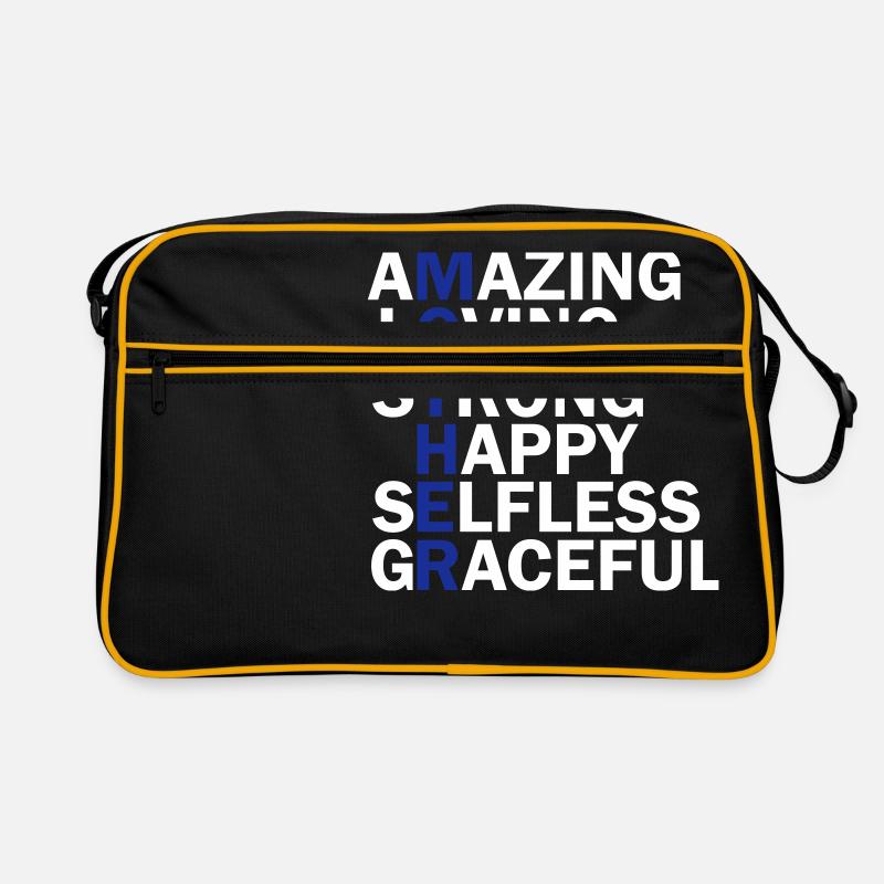 Funny mother day - mutter Retro Tasche