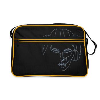 Ligne Leia - Sac Retro - noir/or - Devant