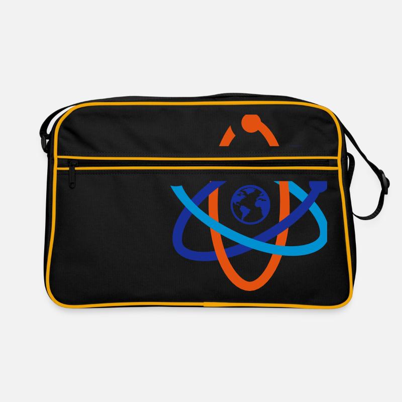 March for Science Logo bunt Retro Tasche