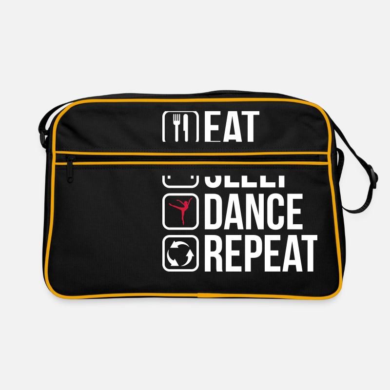 Mangez Sleep Dance Repeat Sac Retro