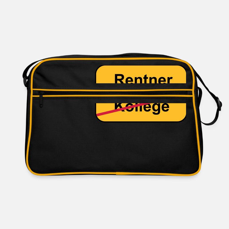 Pensionierung Retro Tasche