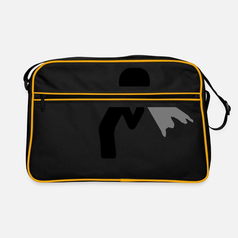 Kotzende Figur Retro Tasche
