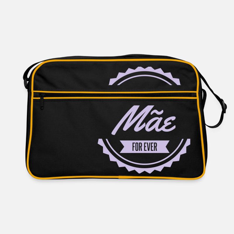 best mae - Retro Tasche - Schwarz/Gold
